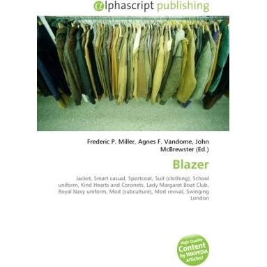 Blazer, Fachbücher von Frederic P. Miller, John McBrewster, Agnes F. Vandome