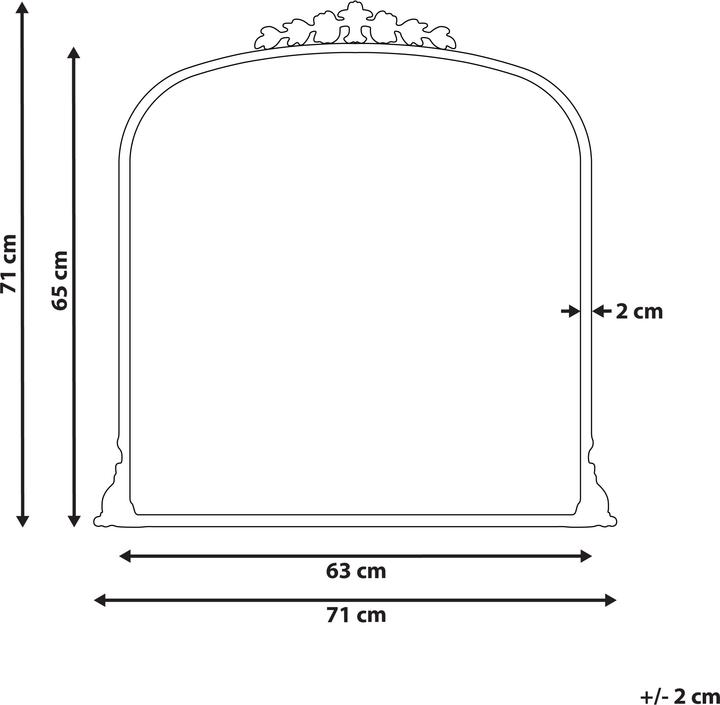 Immagine prodotto Beliani Livry (71 x 71 cm)