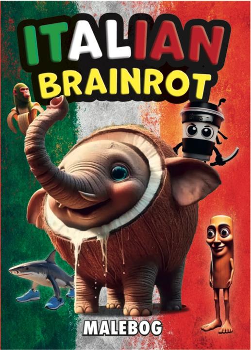 Produktbild Italian Brainrot - Colouring Book