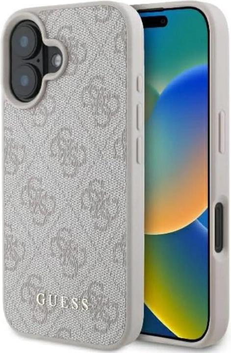 Produktbild Guess GUHCP16MG4GFPI iPhone 16 Plus różowy/pink HC PU 4G Classic (Apple iPhone 16 Plus)