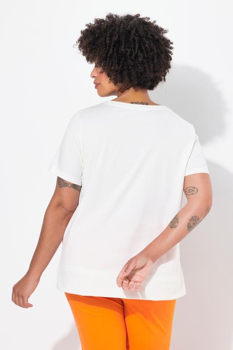 Produktbild Angel of Style T-Shirt, Boxy Fit, Teddy-Motiv, Halbarm (46)