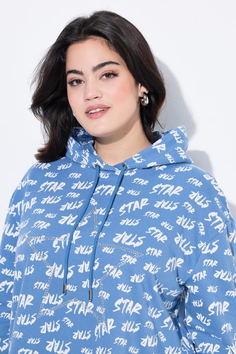 Immagine prodotto Angel of Style Hoodie, A-Linie, Metallic-Schriftmuster, Kapuze (50)