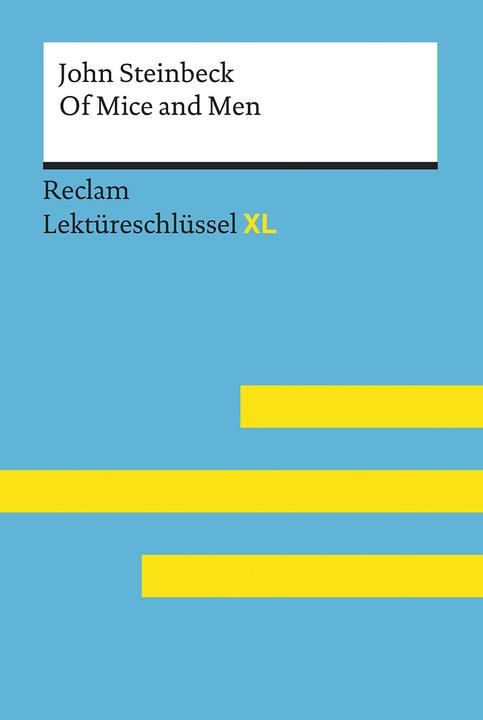 Image du produit Of Mice and Men von John Steinbeck: Lektüreschlüssel mit Inhaltsangabe, Interpretation (Allemand, Birthe Bergmann, 2018)