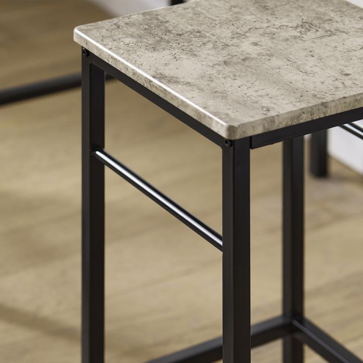 Produktbild SoBuy Bartisch mit Hockern Set