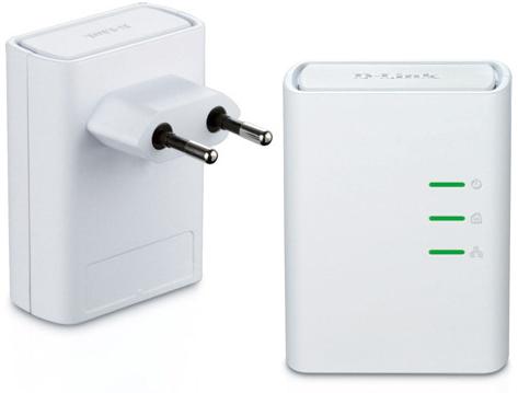 Produktbild D-Link DHP-309AV, AV500 Powerline Mini Adapter Starterkit (500 Mbit/s)