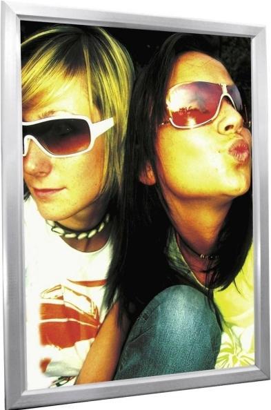 Europalms Billboard A0, verlicht, aluminium