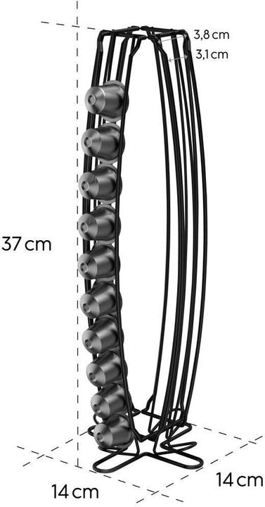 Actual product image Xavax Coffee capsule stand