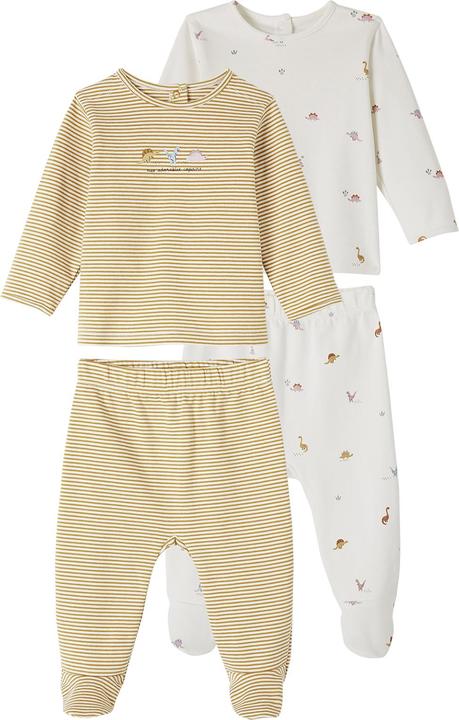 Vertbaudet 2er-Pack Baby Strampler Oeko-Tex (56)