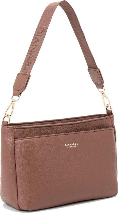 Produktbild Diana & Co **Damen Schultertasche - Modell Edera Nova - Vegan Pu Leder** - 24.0 X 17.0 X 8.0 Cm