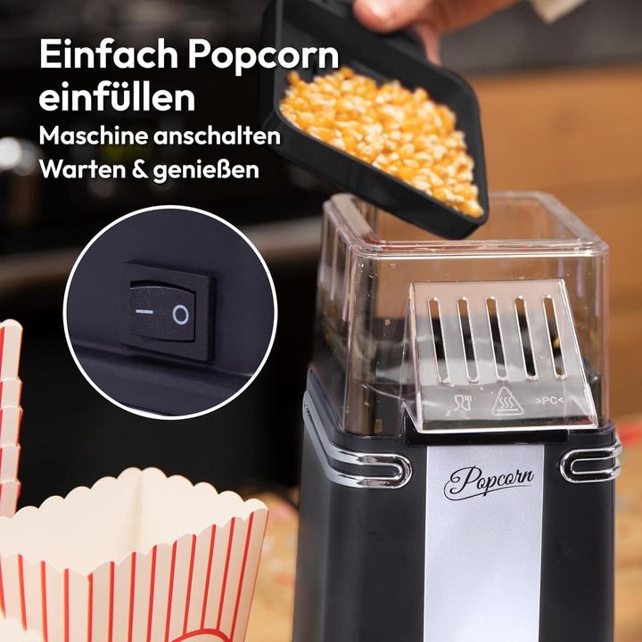 Produktbild Gadgy GG0XXX Retro Heissluft Popcornmaschine