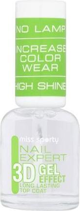 Miss Sporty Nail Expert 3D Gel Effect Curing Varnish 8Ml (Top coat)