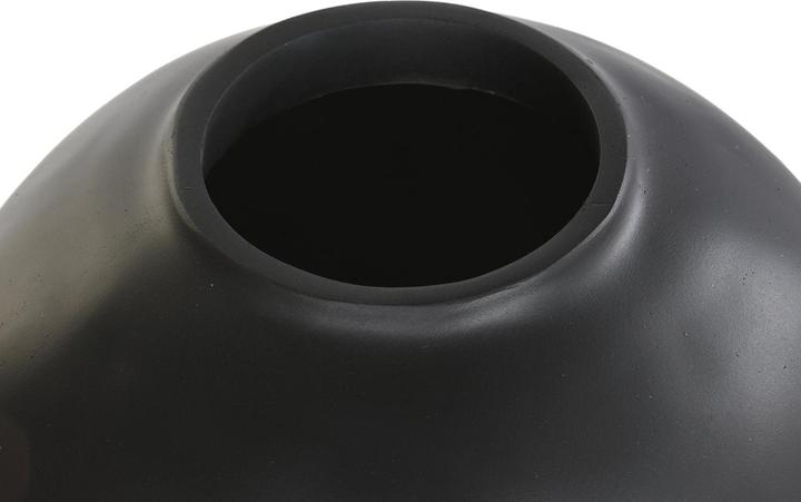 Actual product image DKD Home Decor Vase Lady Black Resin Modern (34 x 34 x 73,5 cm)