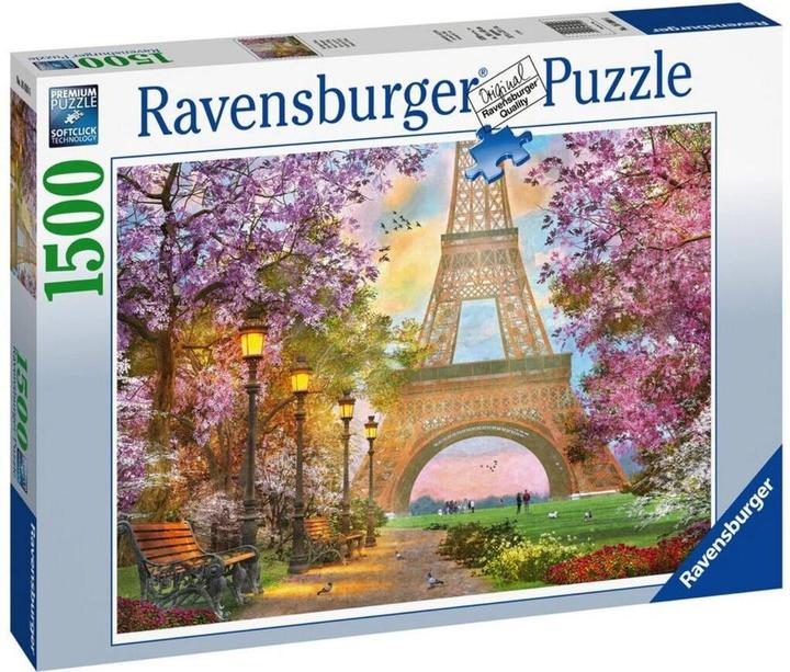 Image du produit Ravensburger Amoureux à Paris (1500 pièces)