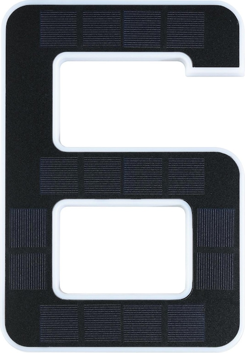 Numero civico solare (20 lm, IP44)