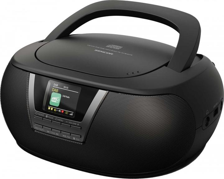 Immagine prodotto Sencor Radio CD/MP3 SPT 6200DB con USB, radio FM/DAB e Bluetooth (FM, DAB, Bluetooth)