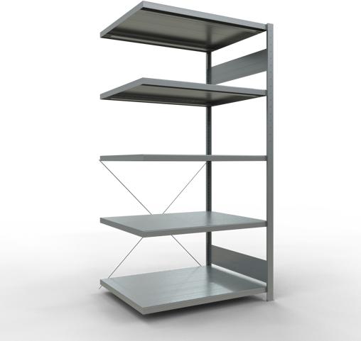 Actual product image Schulte Lagertechnik MULTIplus250 boltless bay system with cross brace