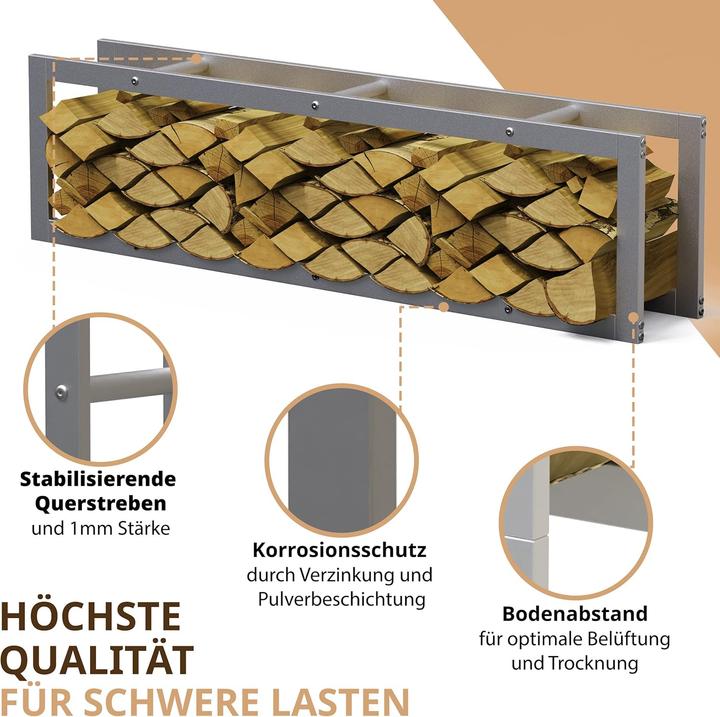 Image du produit Lifestyle Kaminholzregal