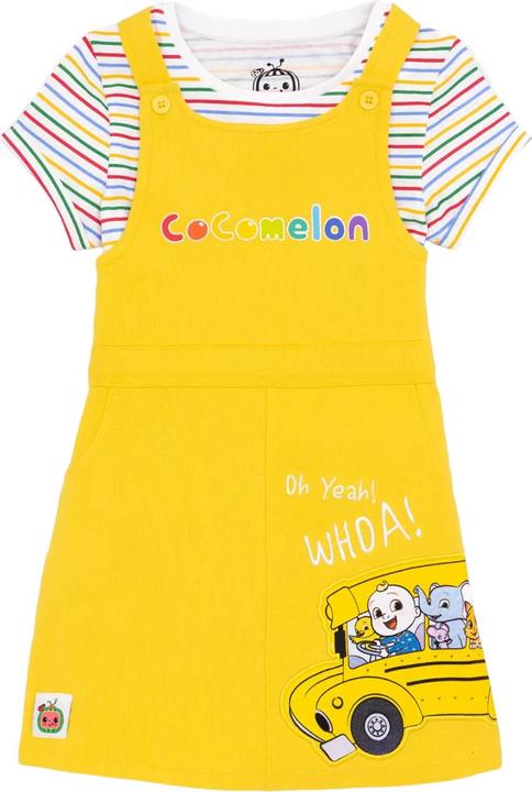 Immagine prodotto Cocomelon Oh Yeah! Whoa! Abito Scamiciato Set Ragazze (98)