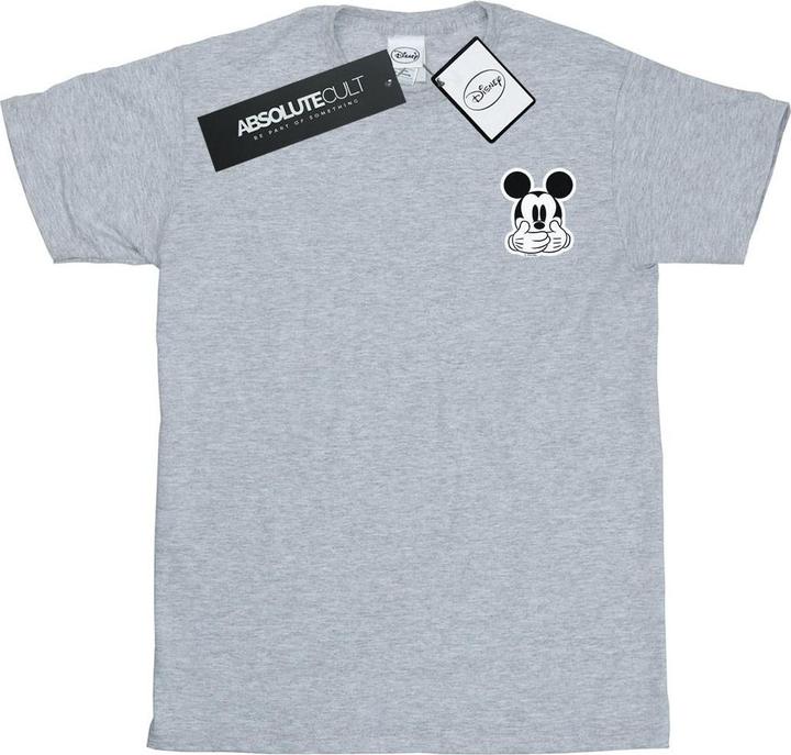 Produktbild Disney Mickey Mouse Dont Speak Breast Print TShirt Mädchen (128)