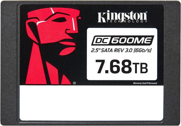 Produktbild Kingston SSD 7,6TB 2,5" (6.4cm) SATAIII DC600ME (7680 GB, 2.5")