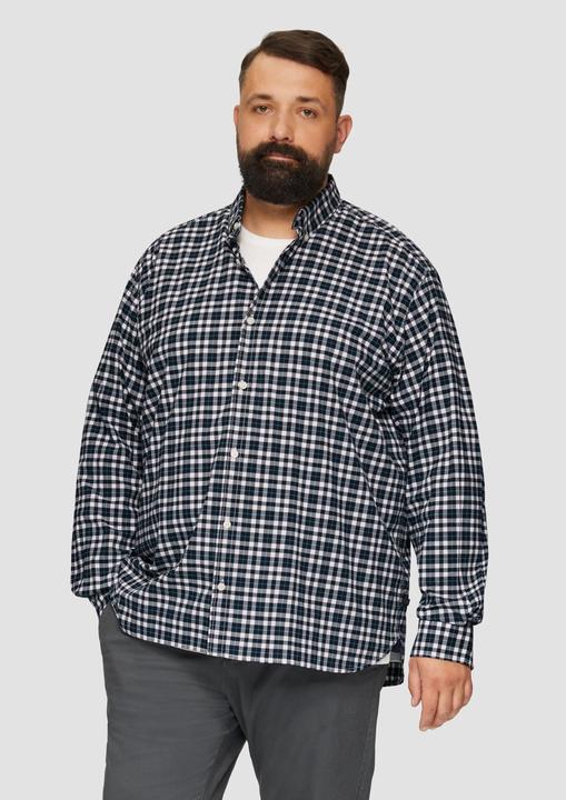 Immagine prodotto s.Oliver Hemd Kariertes Hemd aus Baumwollstretch (4XL)