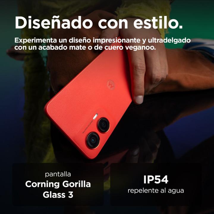 Productafbeelding Motorola Moto G35 (256 GB, Guave Rood, 6.72", Dubbele SIM, 5G)