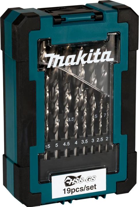 Immagine prodotto Makita D-78352 Set di punte per metallo HSS-GS diametro 1,00 (1,0 - 10,0 mm)