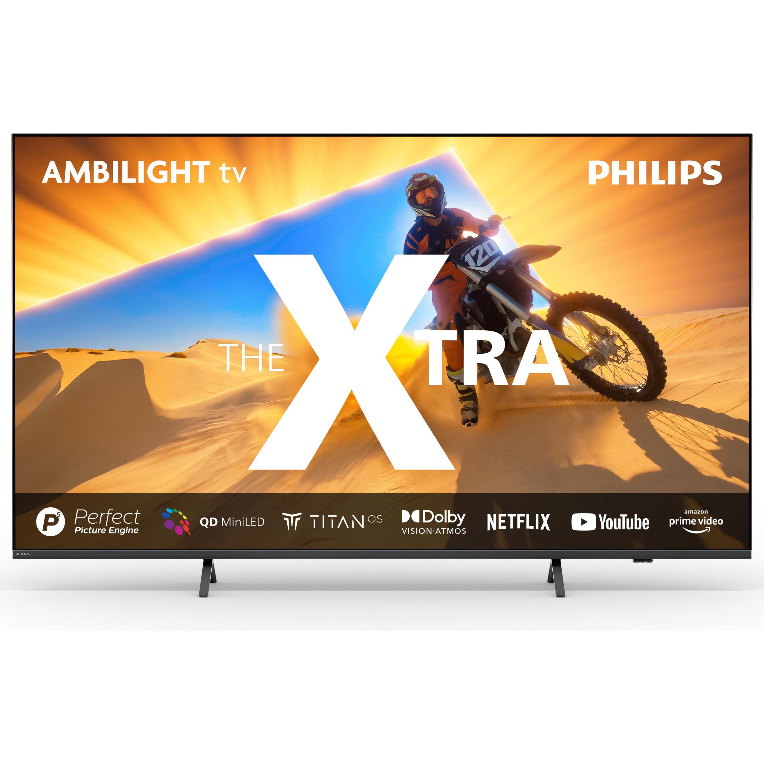 Philips 75PML9009/12 (75", PML9009, Mini-LED, 4K, 2024), TV, Schwarz