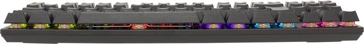 Actual product image Mechanical Gaming Keyboard Shark Commandos, RED Switch, Rainbow LED backlight, US layout (Cable)