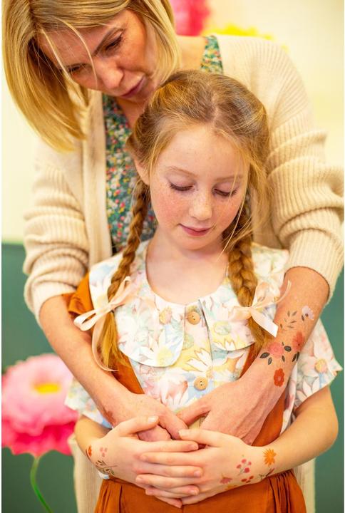 Produktbild Partydeco Tatouages - Fleurs