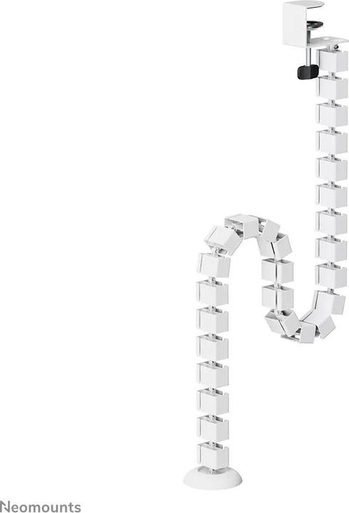Immagine prodotto Neomounts Kabelkanal flexibel weiss/Klemmbefestigung (Tubazione, 135.70 cm)