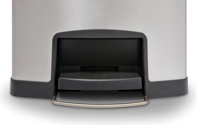 Actual product image Rubbermaid Stainless steel pedal bin (50 l)