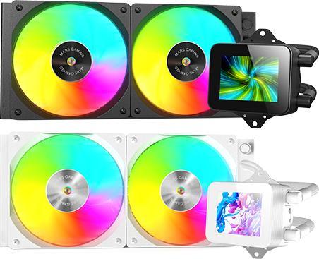 Image du produit Mars Gaming Kit Watercooling Aio Ml-Vision RGB - 240mm (Blanc)