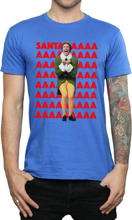 Produktbild Elf Buddy Santa Scream TShirt (M)