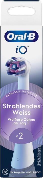 Actual product image Oral-B iO Strahlendes Weiss, Original Aufsteckbürsten (2 x)