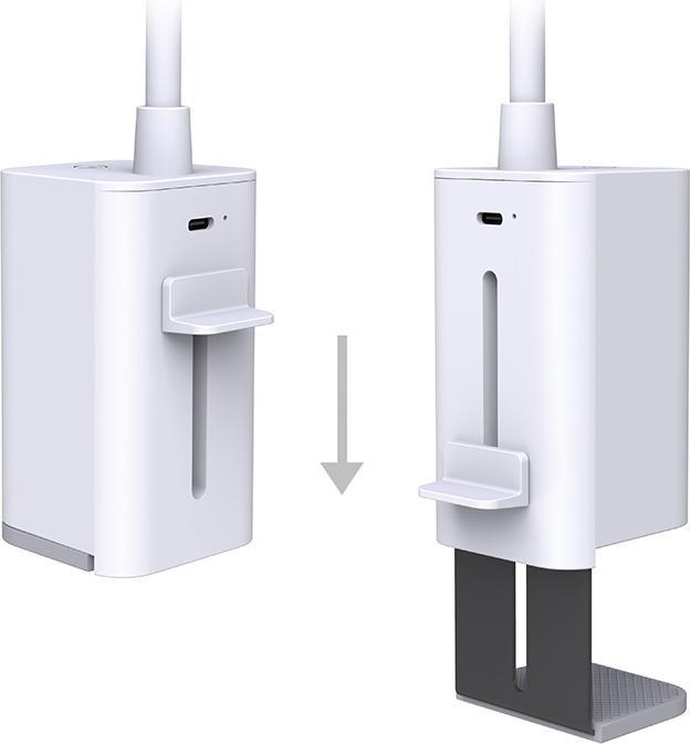 Actual product image Forever Light Desk LED Lamp 6W with clip PURE FLB-10 KIRSTEN white