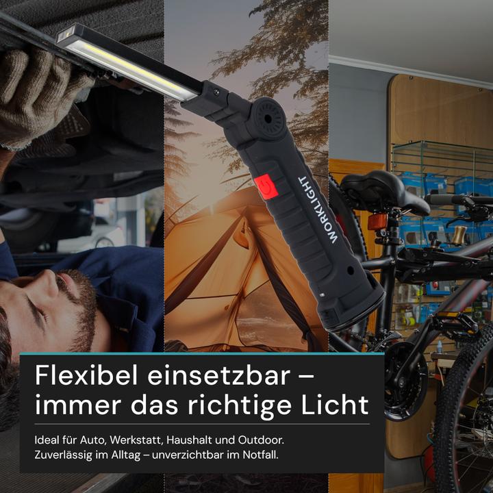 Actual product image Luxula LED rechargeable work light (120 lm)
