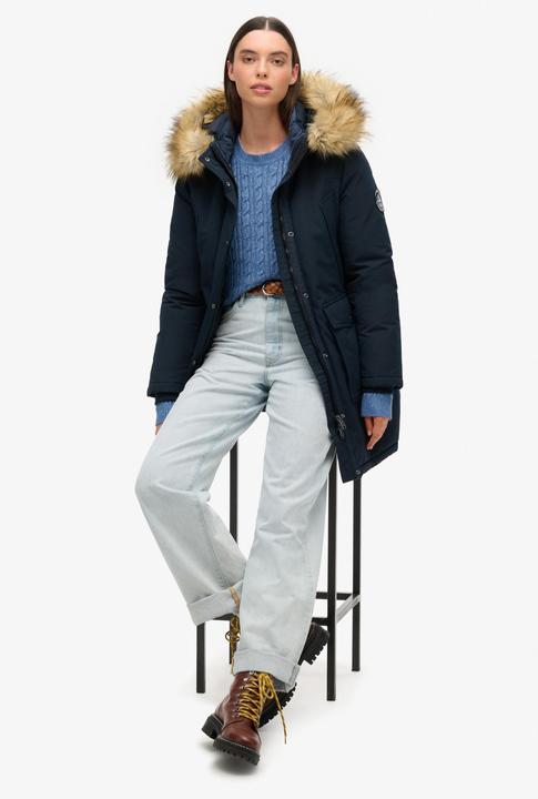 Produktbild Superdry Everest Parka mit Kunstfellbesatz (12XL)
