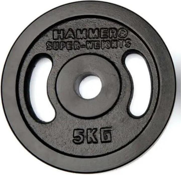 Hammer Fitness Weight discs 1 x 5 kg (1 x 5 kg)