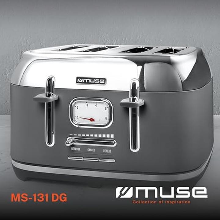 Produktbild Muse MS-131 DG Toaster Grau