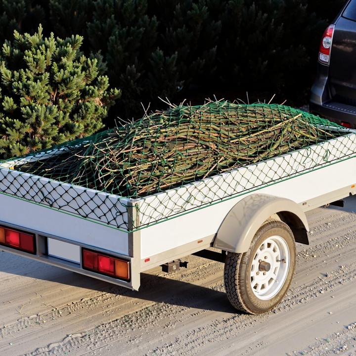 Actual product image Wiltec Trailer Transport Luggage Net Load securing net 3 x 6 m for trailers or containers