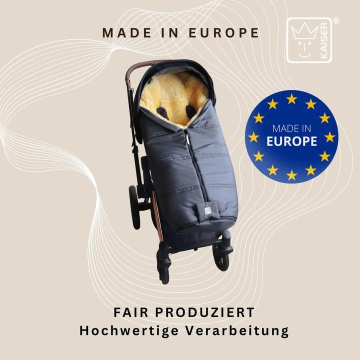 Image du produit Kaiser Baby Kaiser Lammfell Fusssack Iglu 2.0, anthracite