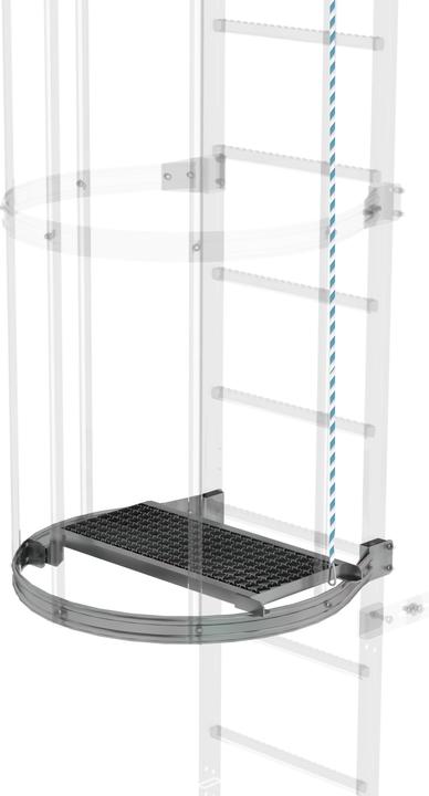 Actual product image Munk Intermediate platform, foldable (Platform ladder, 30 cm)