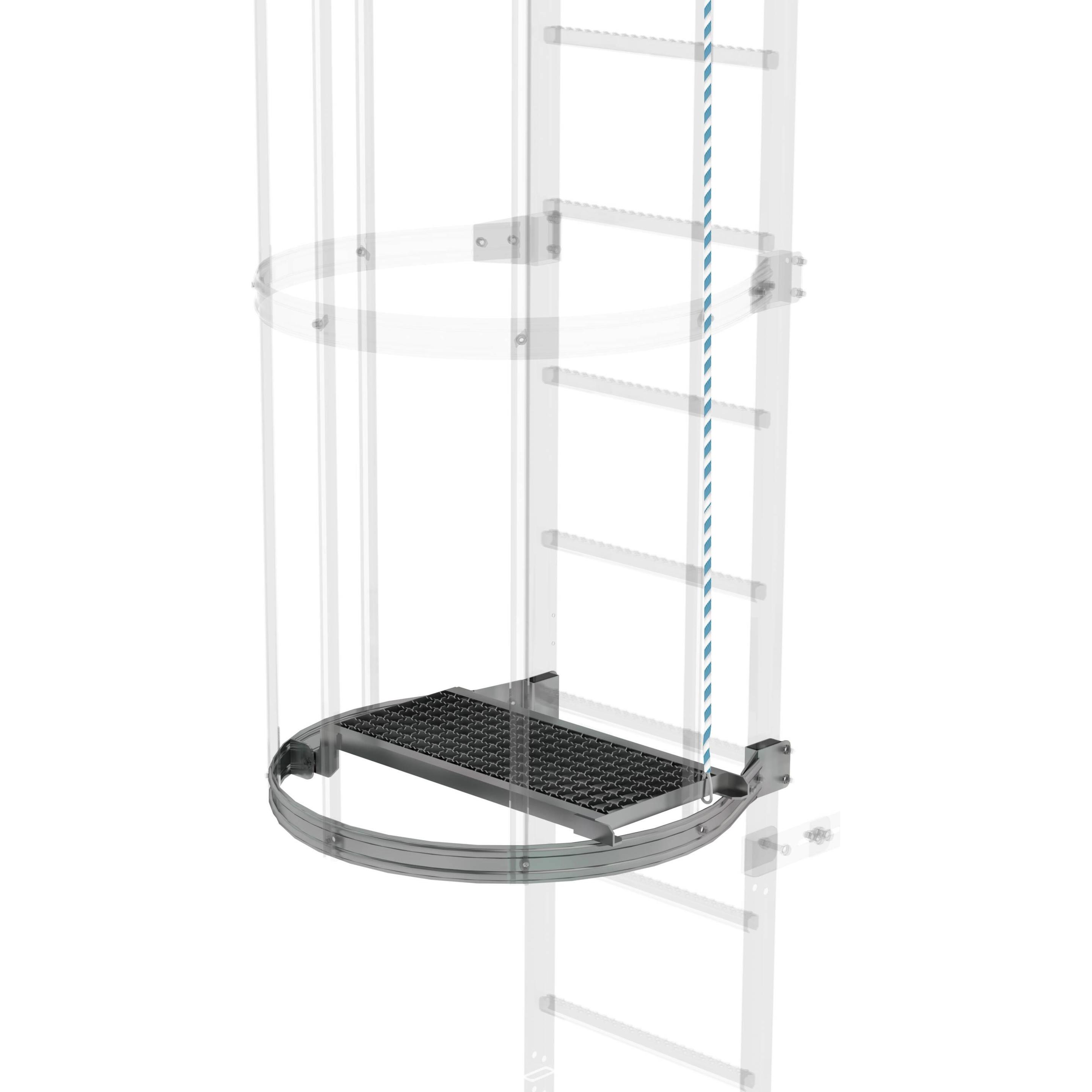Munk Zwischenplattform, klappbar (Plattformleiter, 30 cm) (228733)