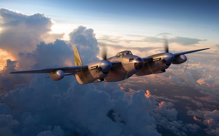 Actual product image Airfix De Havilland Mosquito B.XVI