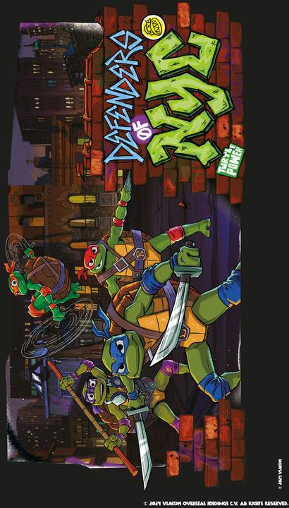 Actual product image Panini Tales of the Teenage Mutant Ninja Turtles: My super-powerful sticker and colouring fun