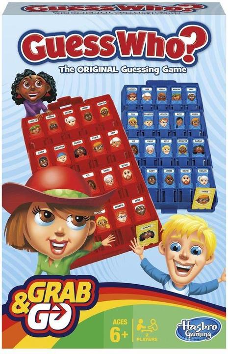 Actual product image Hasbro Gaming Guess Who? Grab and Go Board game Educational (Multilingual)
