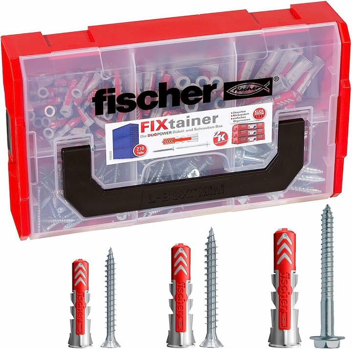 Actual product image Fischer Drywall dowel set (210 pcs.)
