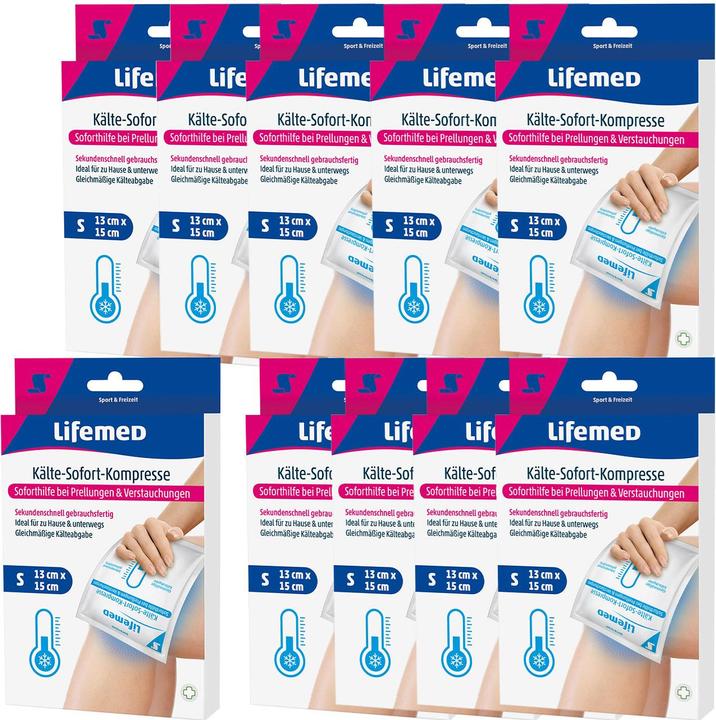 Immagine prodotto Lifemed Impacco freddo istantaneo per viaggi e sport (10 x)