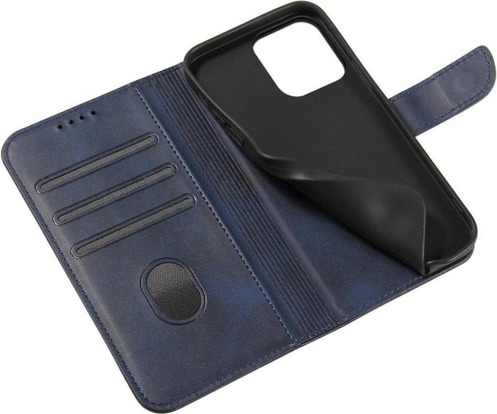 Produktbild Hurtel Back panel cover Magnet Case with Flip for Samsung Galaxy A56 - Blue (Samsung Galaxy A56)